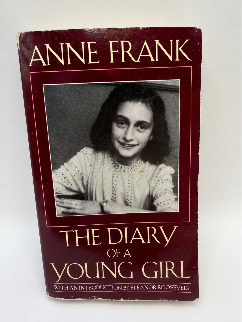The Diary of a Young Girl by Anne Frank paperback book